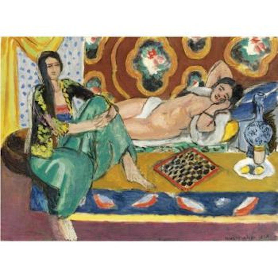 Odalisques Jouant Aux Dames by Henri Matisse