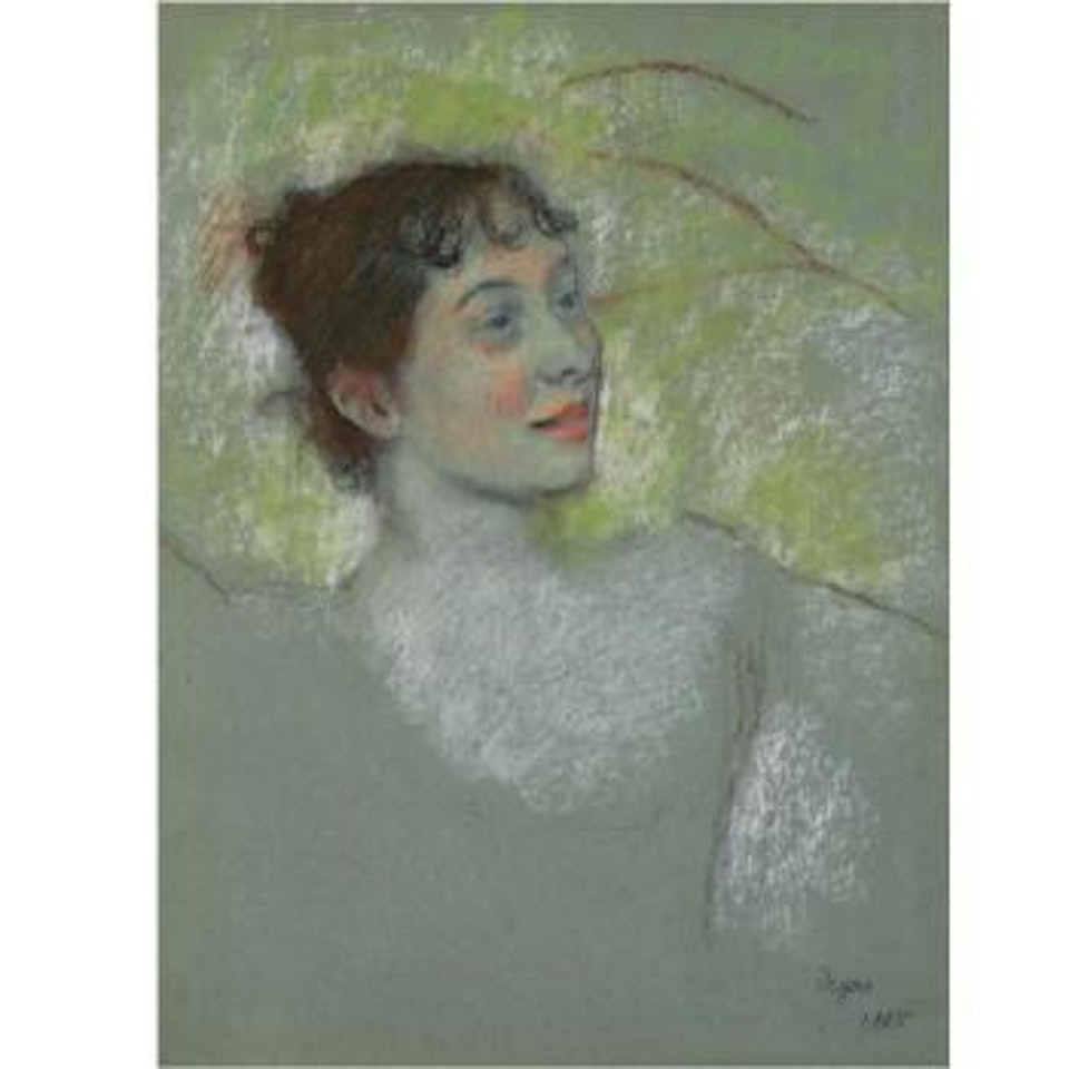 Mademoiselle Sallandry Or Buste De Femme by Edgar Degas