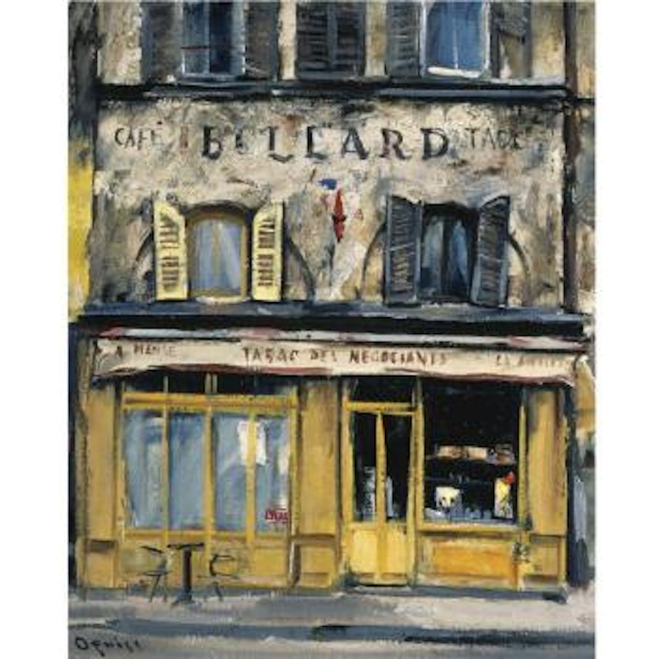 Billard, Rue Des Fossés St. Bernard, Paris by Takanori Oguiss