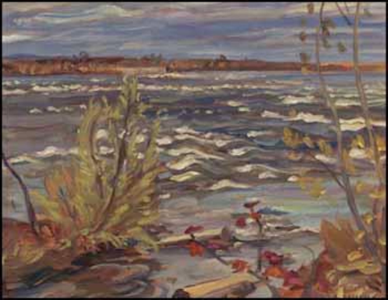 Ottawa River at Brittania by Alexander Young Jackson