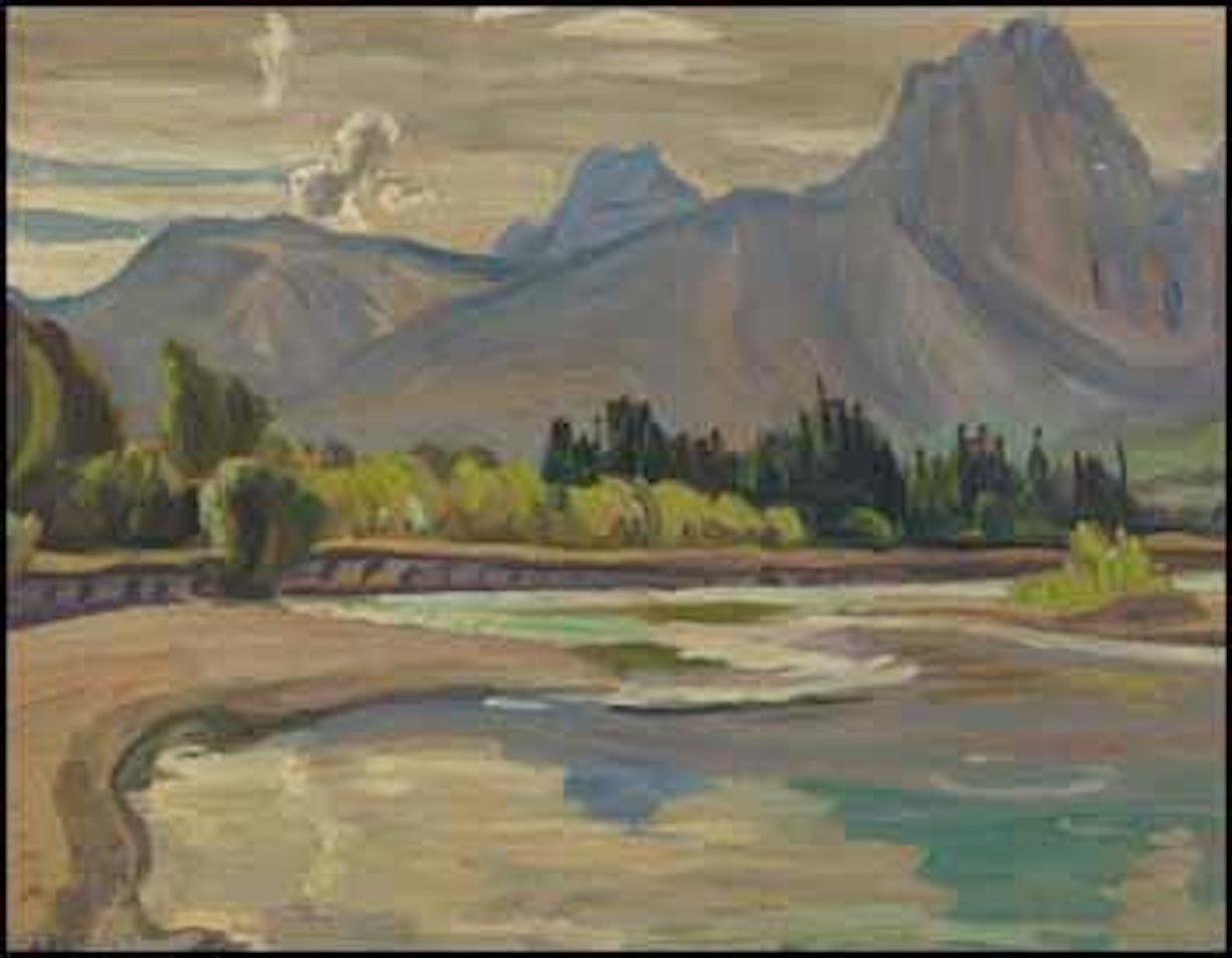 Near Canmore by Alexander Young Jackson