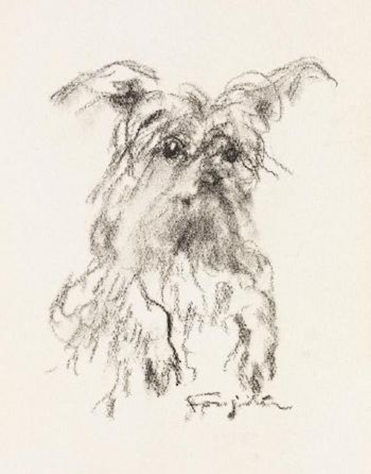 Mon Chien by Leonard Tsuguharu Foujita