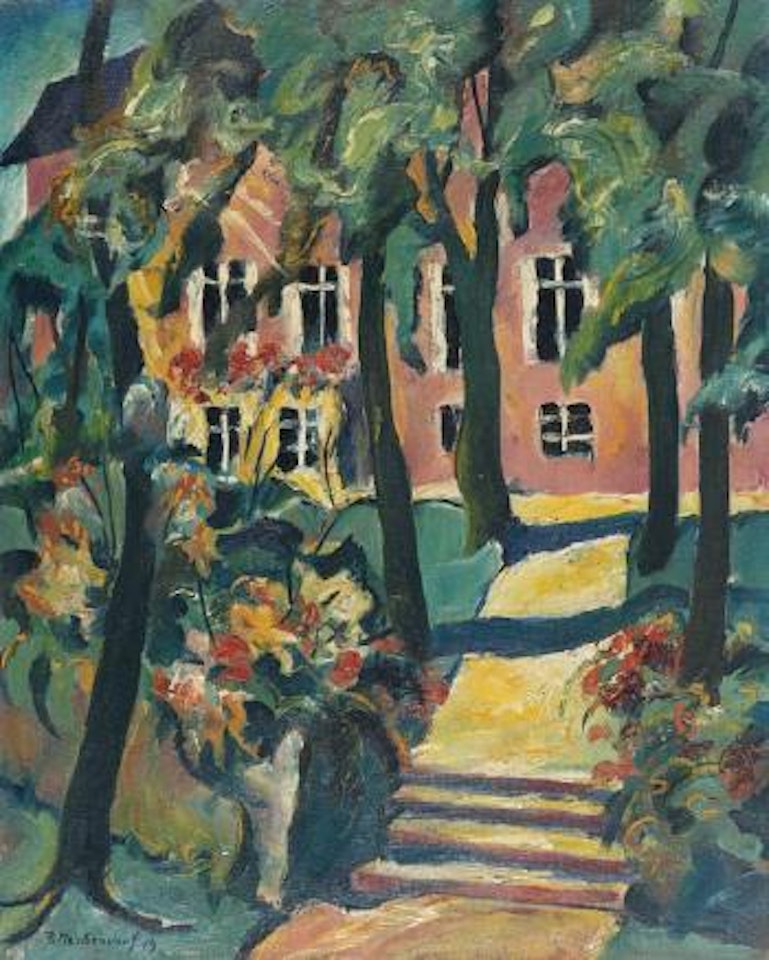 Haus im Geltow bei Potsdam by Franz Heckendorf