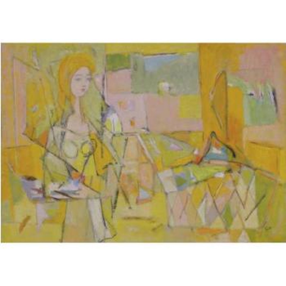 Femme Assise by Geer van Velde