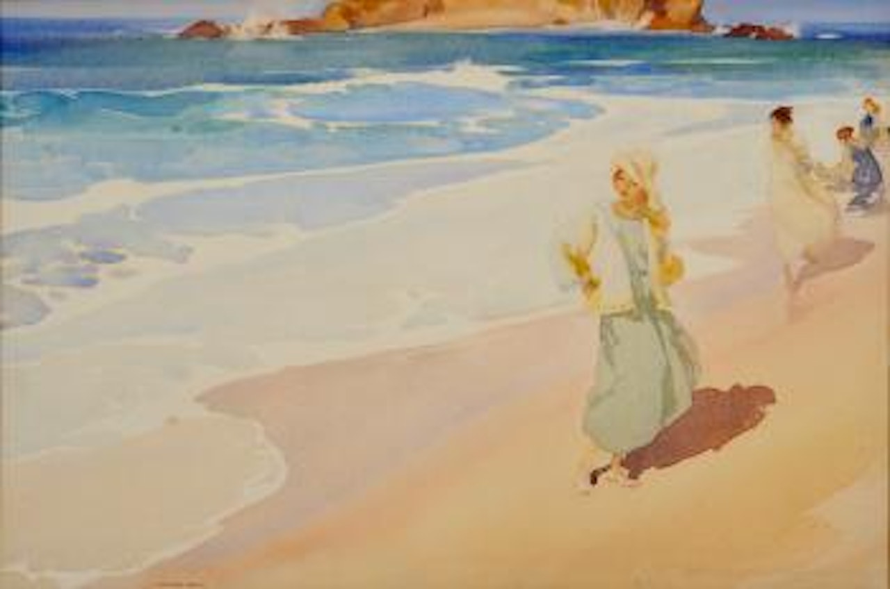 The incoming tide by William Russell Flint