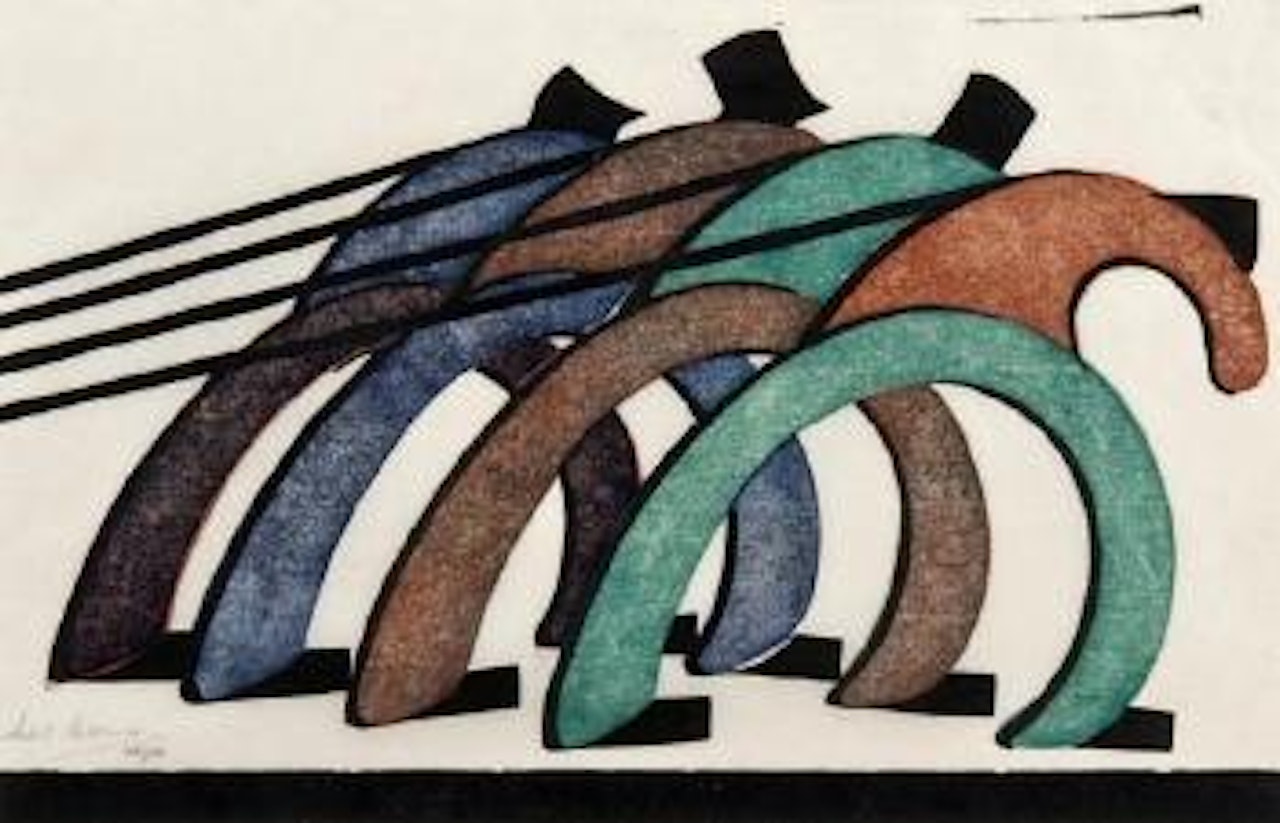 Straphangers by Sybil Andrews
