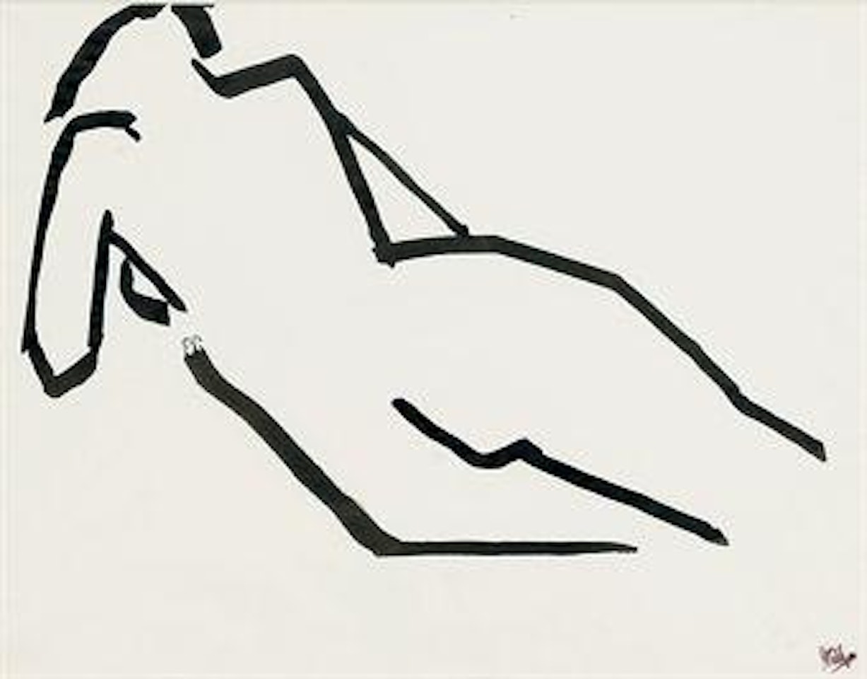 Nu Couché by Nicolas de Staël