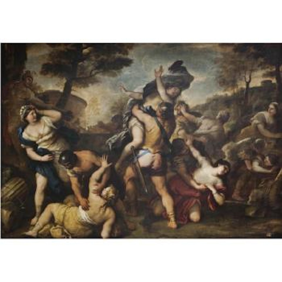 Il Ratto Delle Sabine by Circle of Luca Giordano