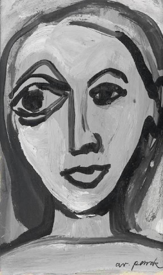 Madchenkopf by A.R. Penck