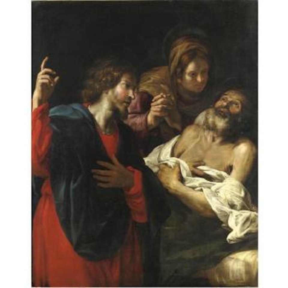 Morte Di San Giuseppe by Domenico Fiasella