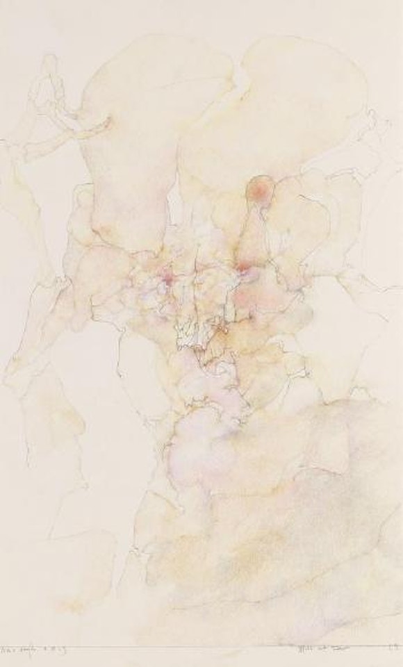 Mann mit Tumor by Horst Janssen