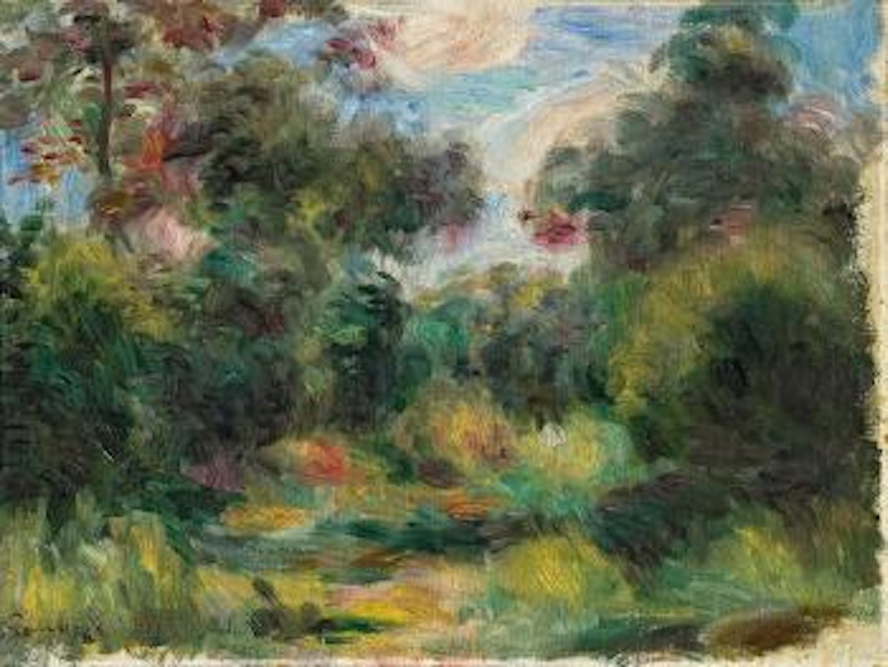Clairière by Pierre-Auguste Renoir