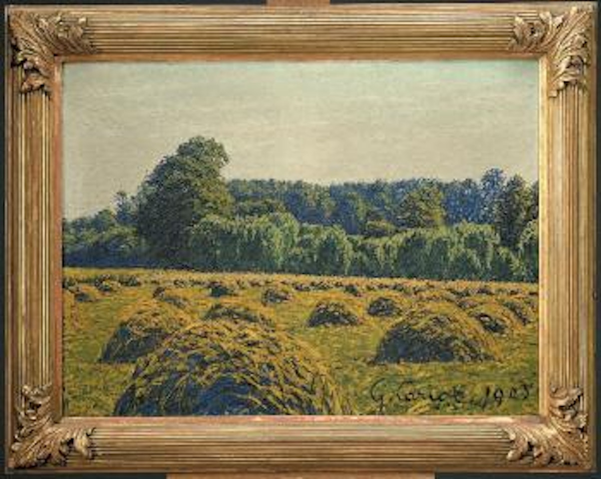 Les meules by Gustave Cariot