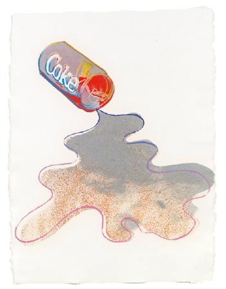 Spilled Coke by Andy Warhol