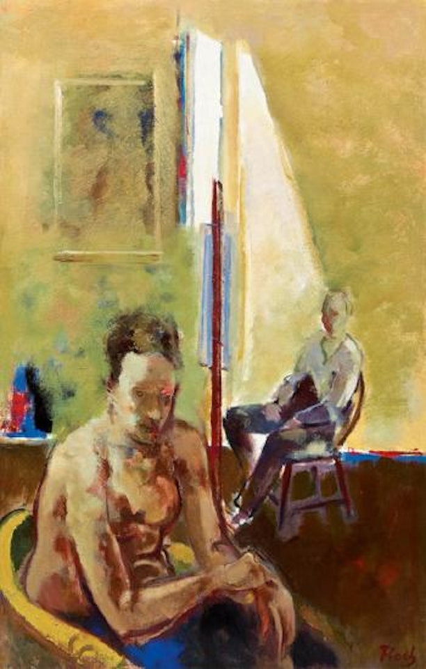 Artist and Model II by Joseph Floch