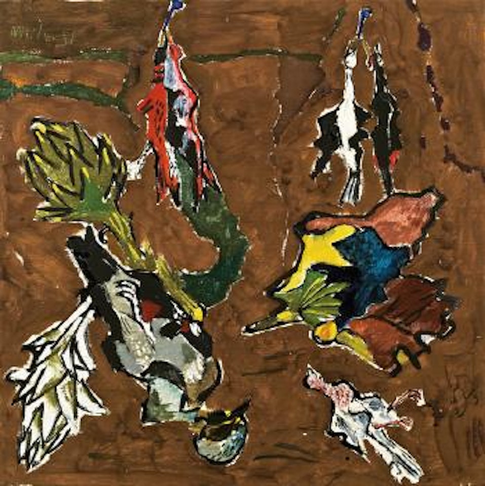 Stillleben nach Altem Meister by Max Weiler