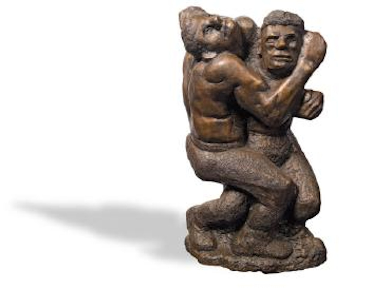 Boxer (Zyklus Hommage à Géricault) by Alfred Hrdlicka