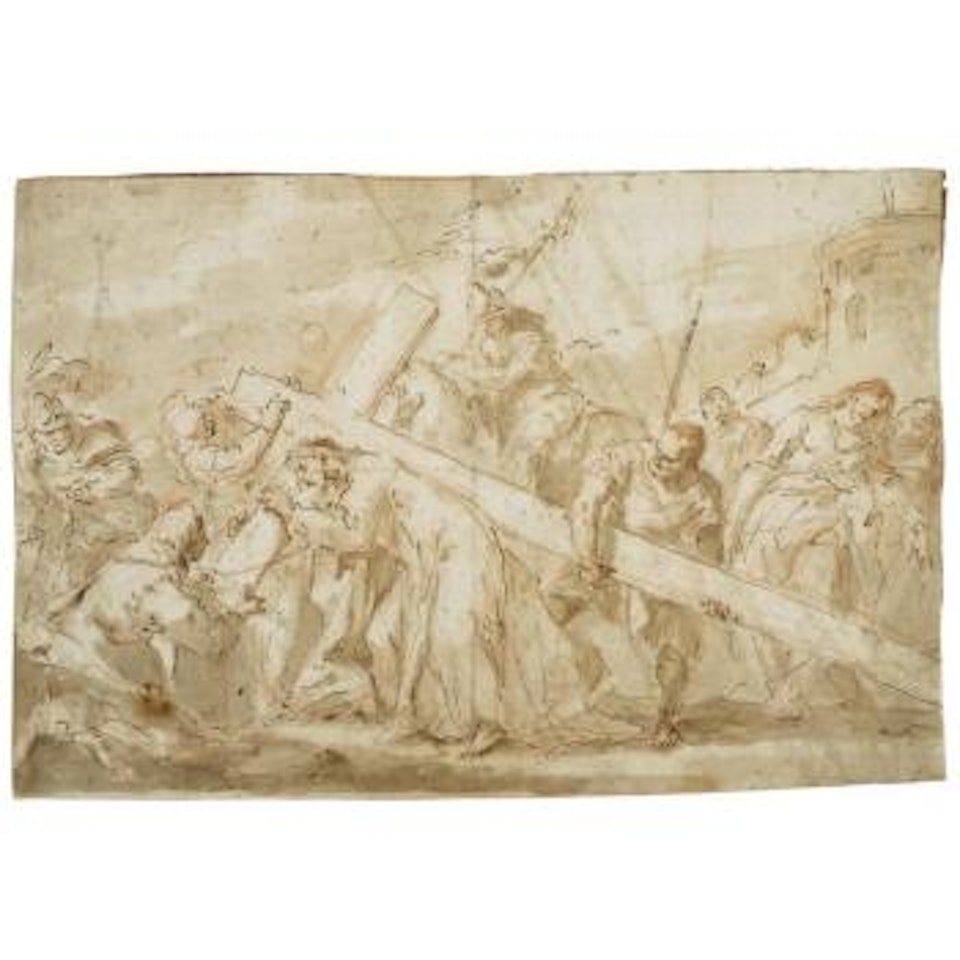 Christ Carrying The Cross by Gaspare Diziani