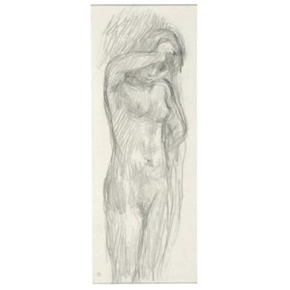 Marthe, Standing Nude by Pierre Bonnard