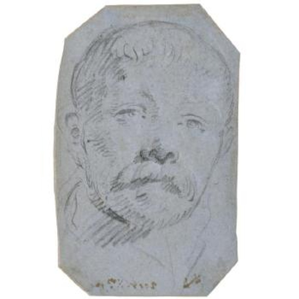 Study After Alessandro Vittoria's Bust Of Palma Giovane by Giovanni Battista Tiepolo
