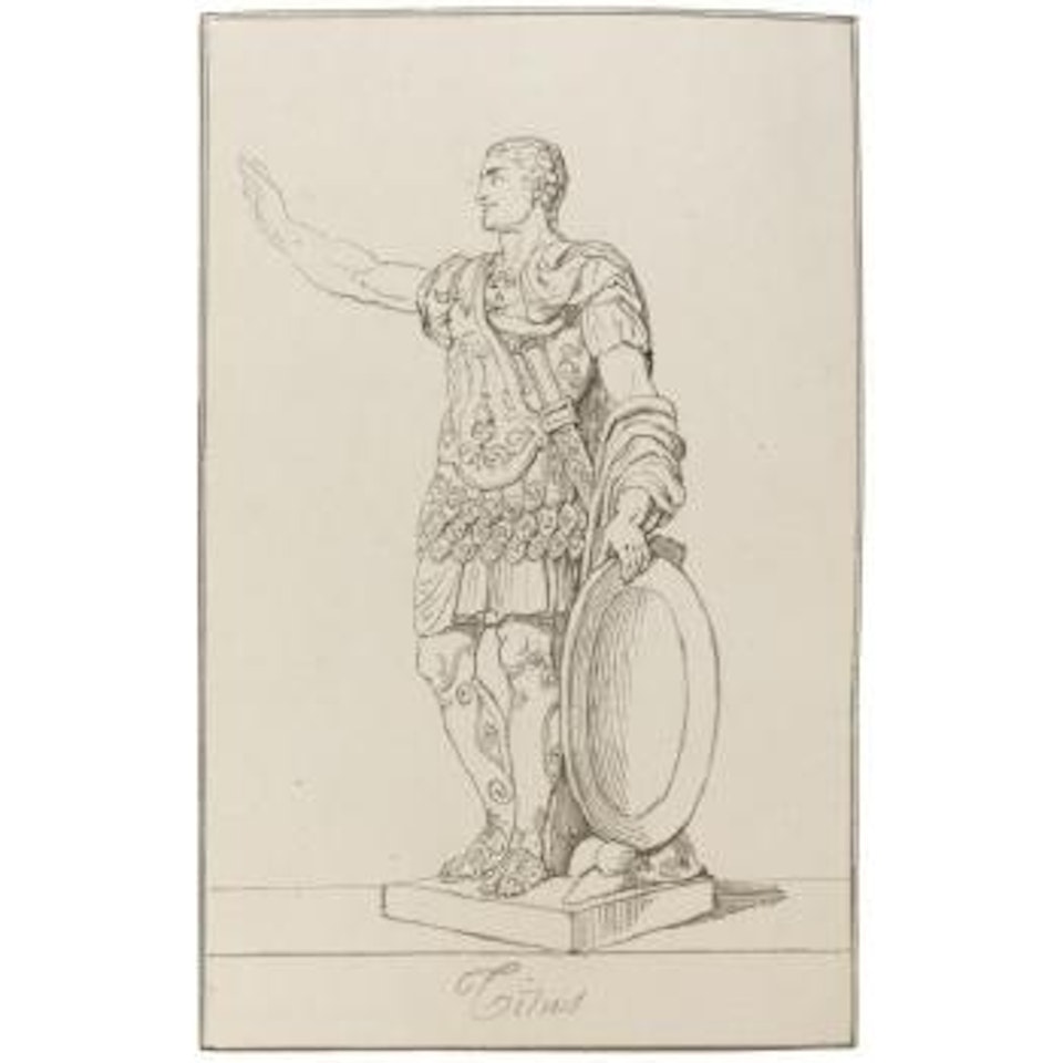 An Album Of Drawings After The Antique by Thomas Rowlandson