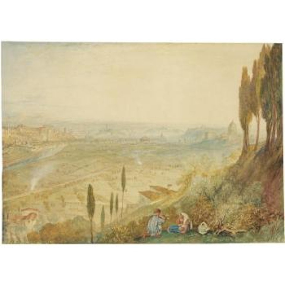 Rome From Monte Mario by Joseph Mallord William Turner
