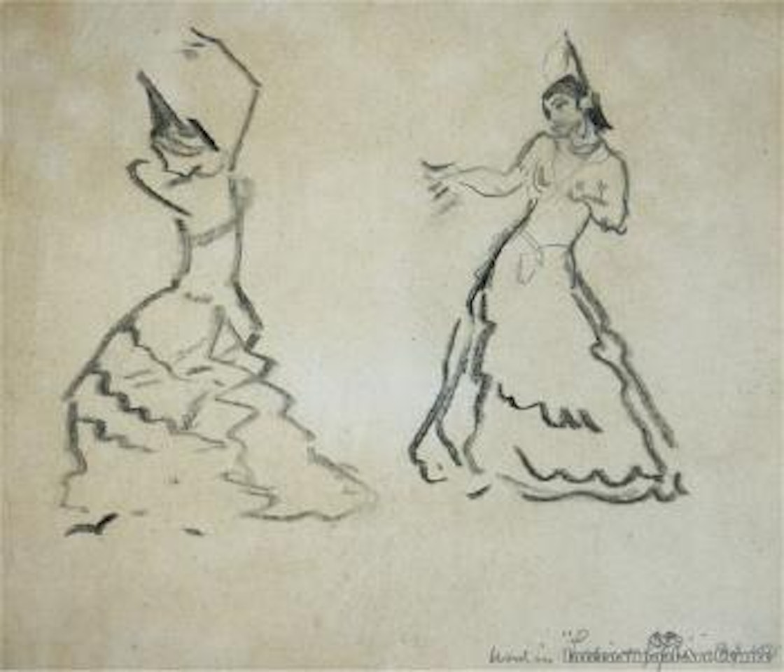 Gitanes, dancing by William Russell Flint