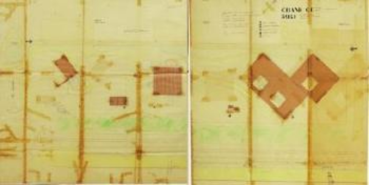 Plan 'Chandigarh Cultural Center 5961' by Le Corbusier
