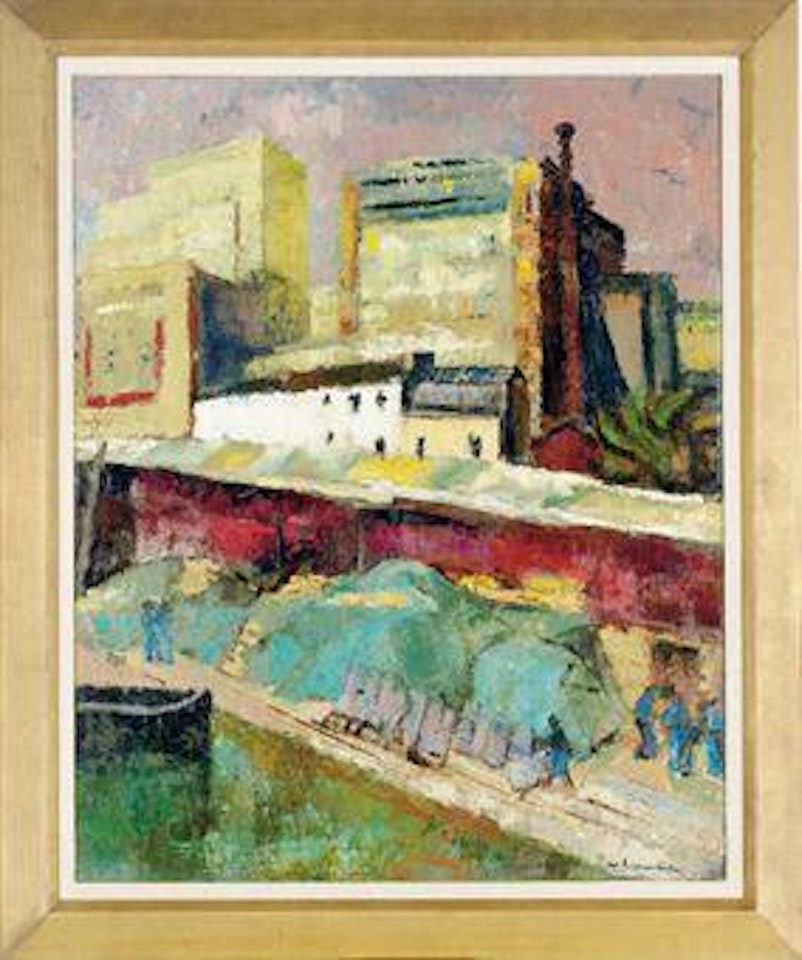 Canal St Martin by Willy Eisenschitz