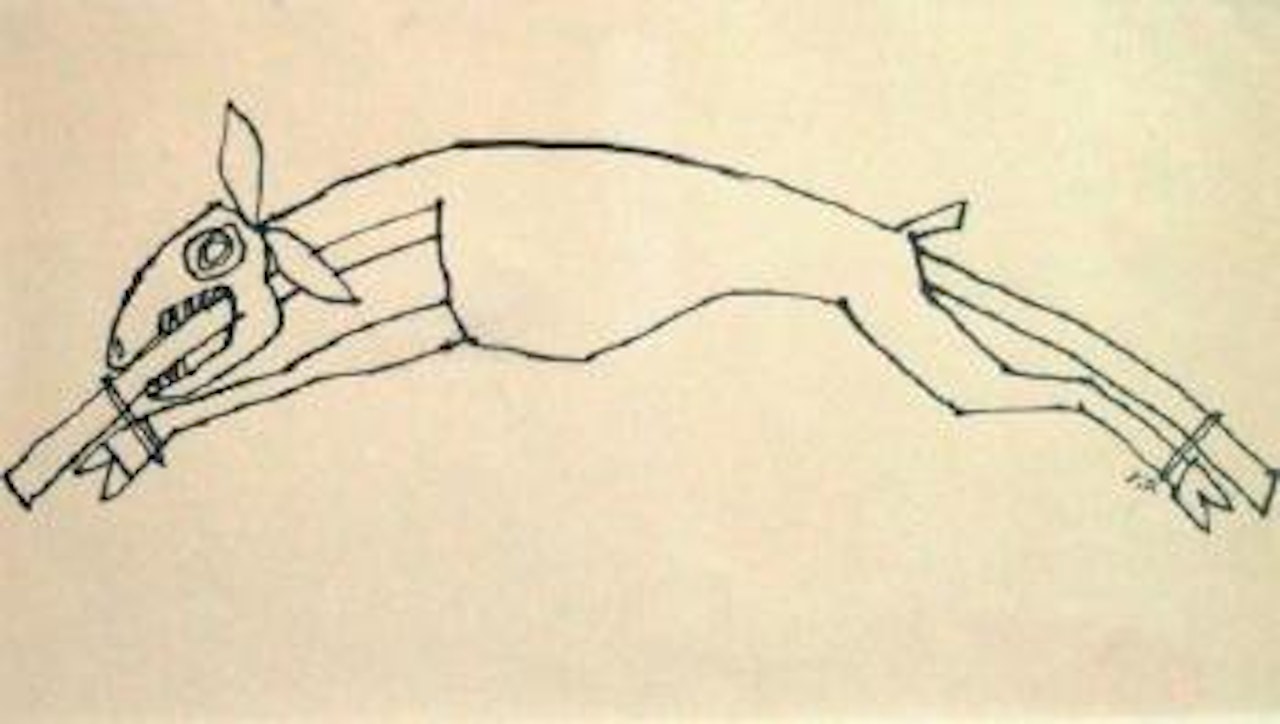 Mechoui by Jean Dubuffet