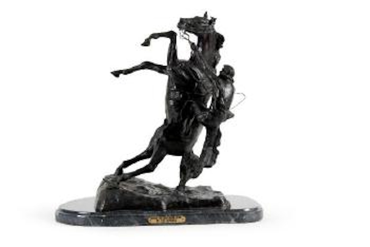 Where the best of riders quit by Charles M Russell