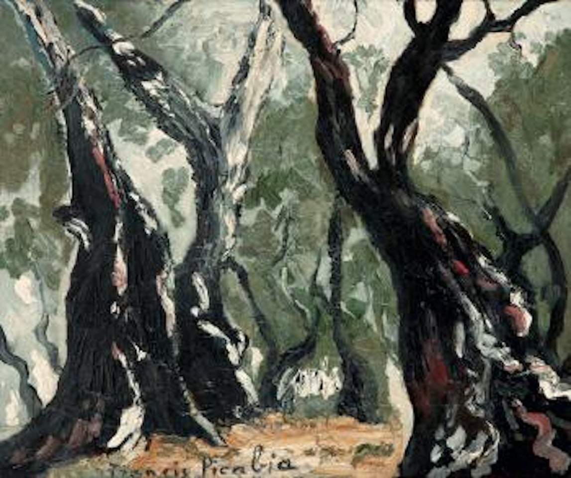 Les oliviers by Francis Picabia