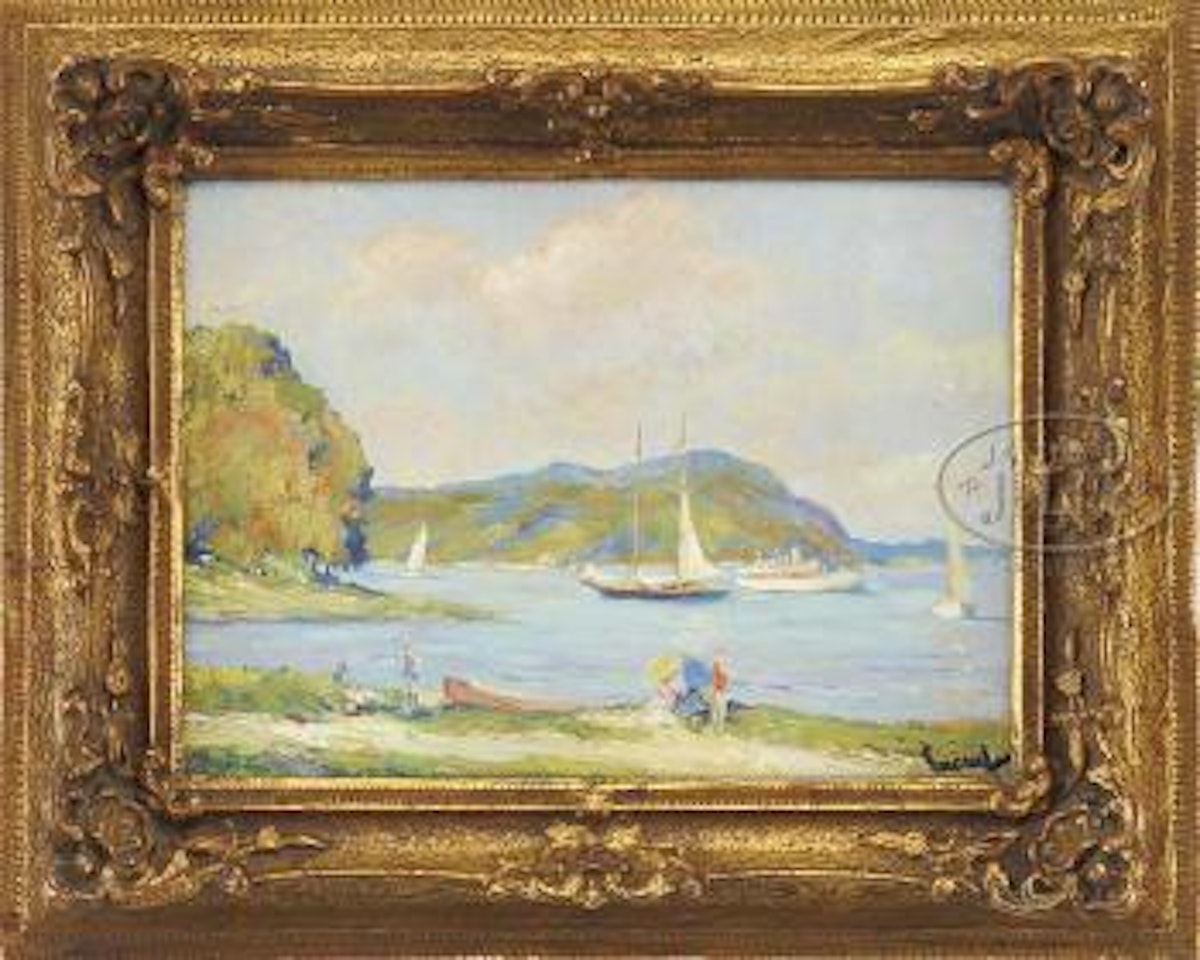 A summer day Long Island, New York by Edward Cucuel