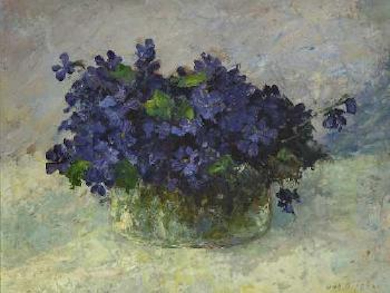 Veilchenstrauss by Otto Pippel