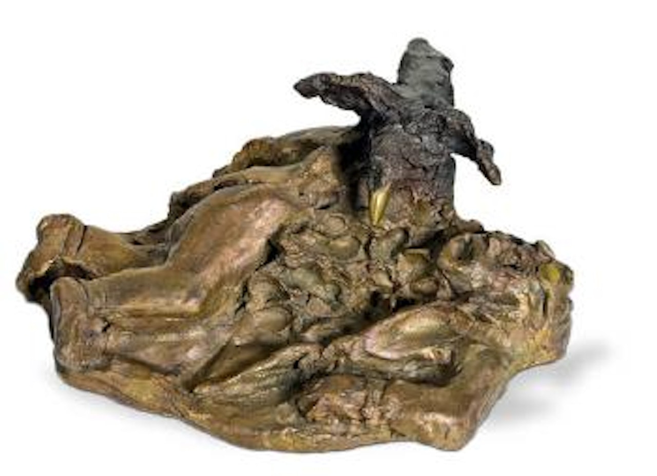 Die Krähe (Schubert-Zyklus) by Alfred Hrdlicka