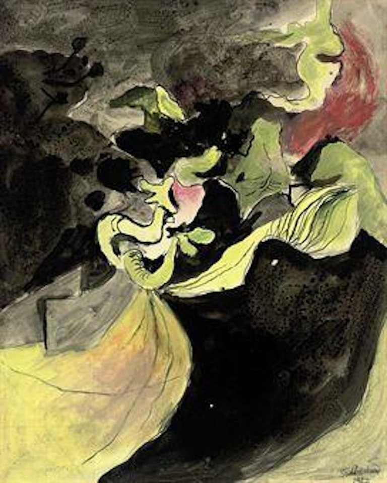 Cliff road by Graham Sutherland