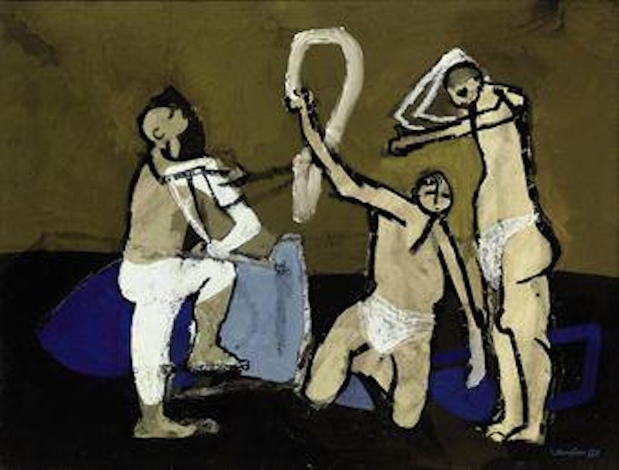 Finistère: Boys Playing by Keith Vaughan