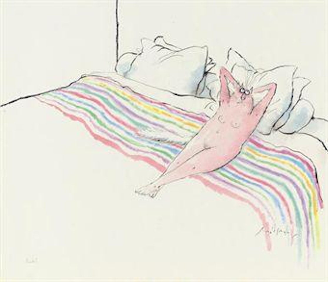Model by Ronald Searle