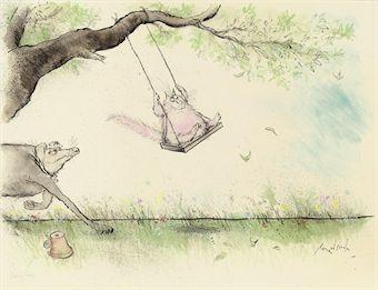 Swingtime by Ronald Searle