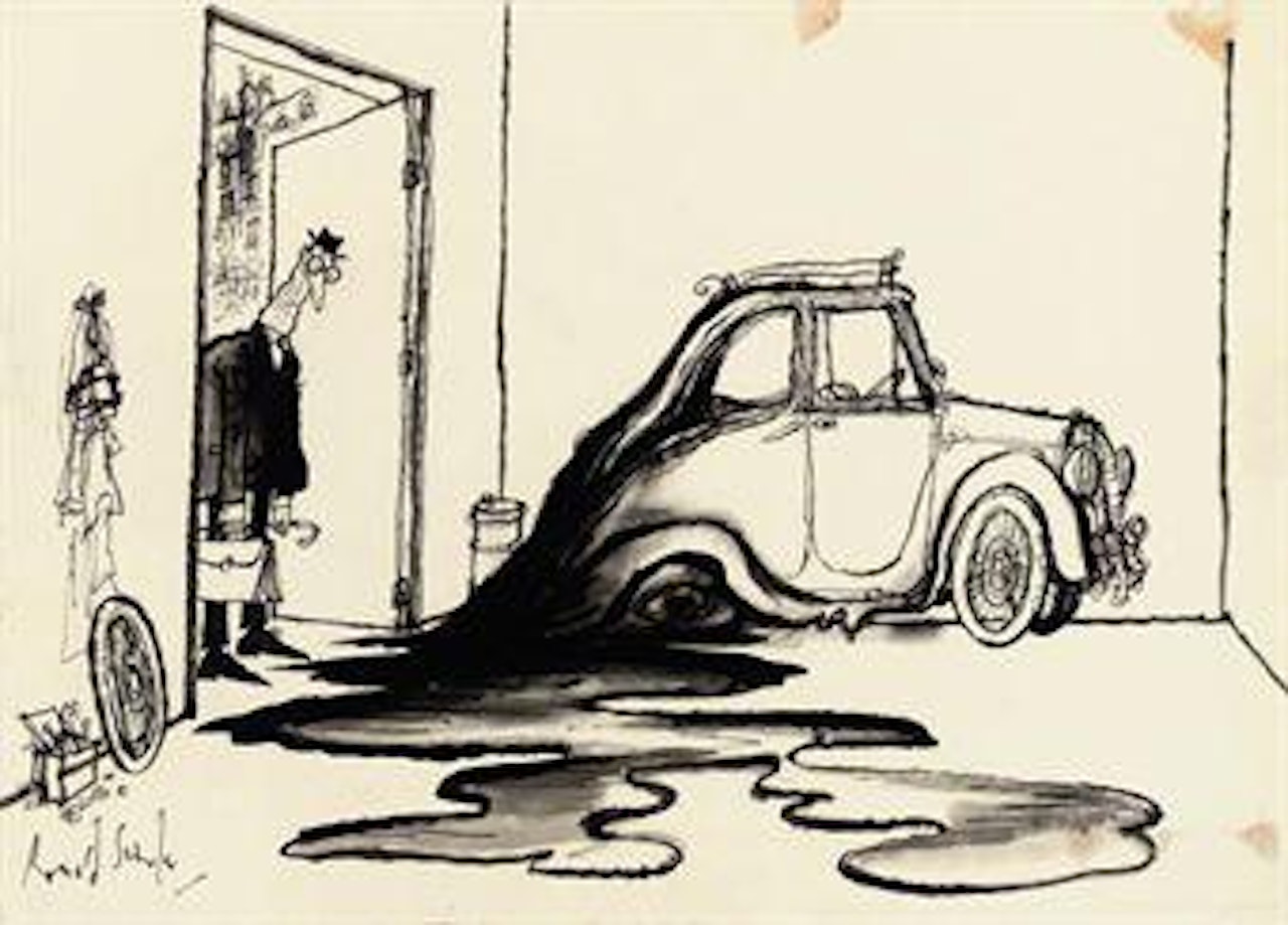 Rather hot day by Ronald Searle