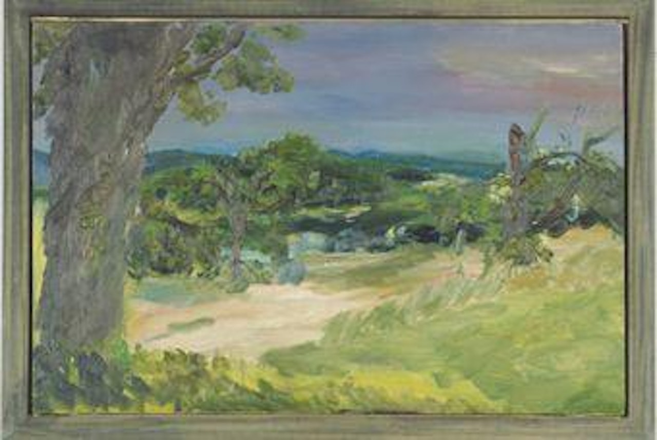 Hudson River Landscape, Olana by Rainer Fetting