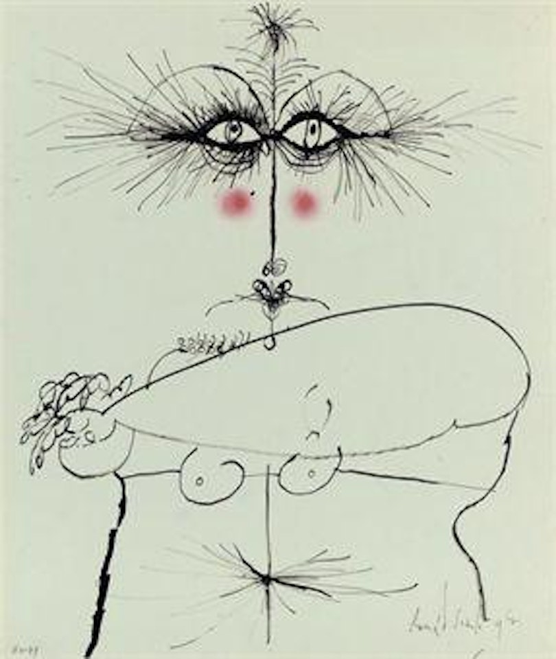 Harpy by Ronald Searle