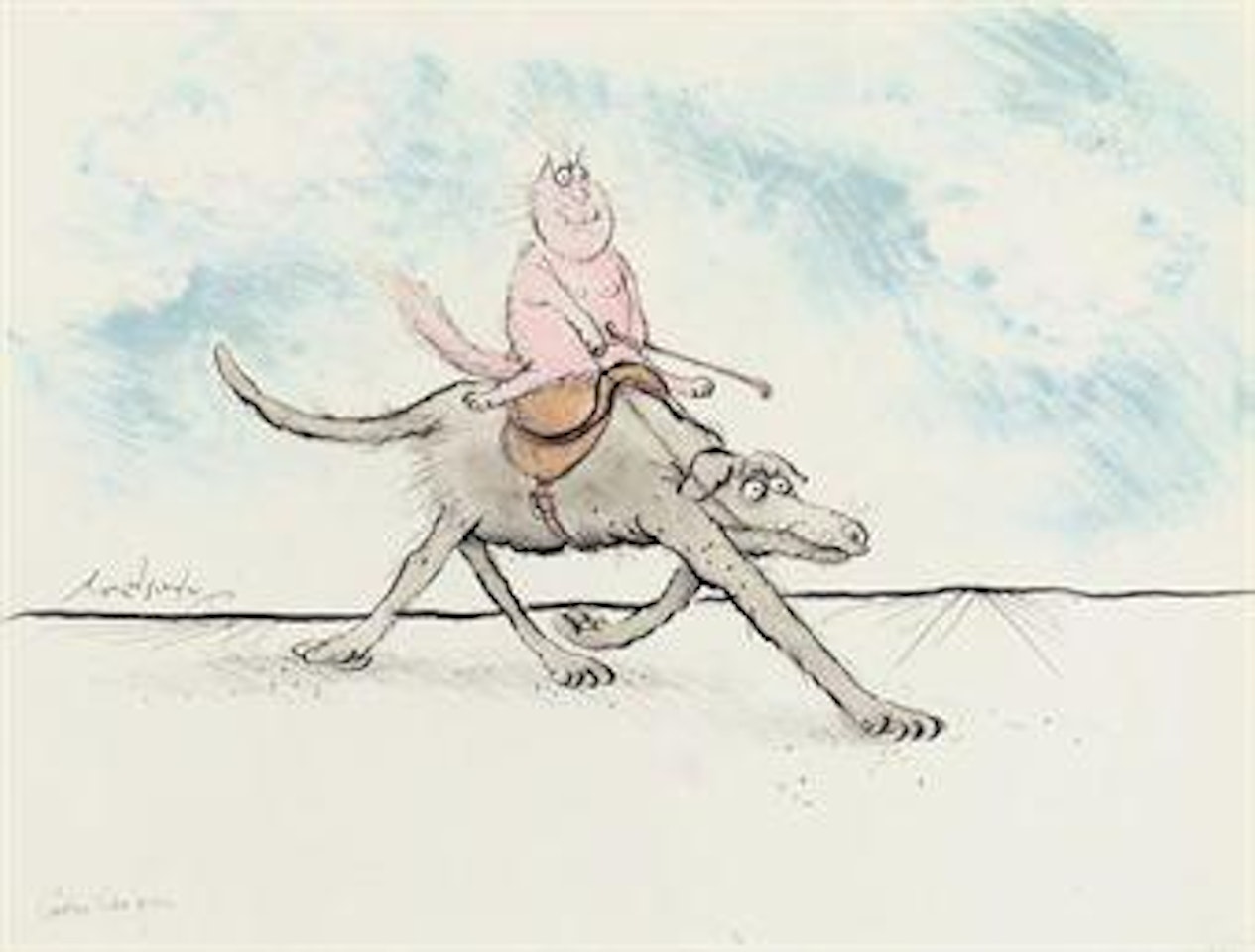 Godiva rides again by Ronald Searle