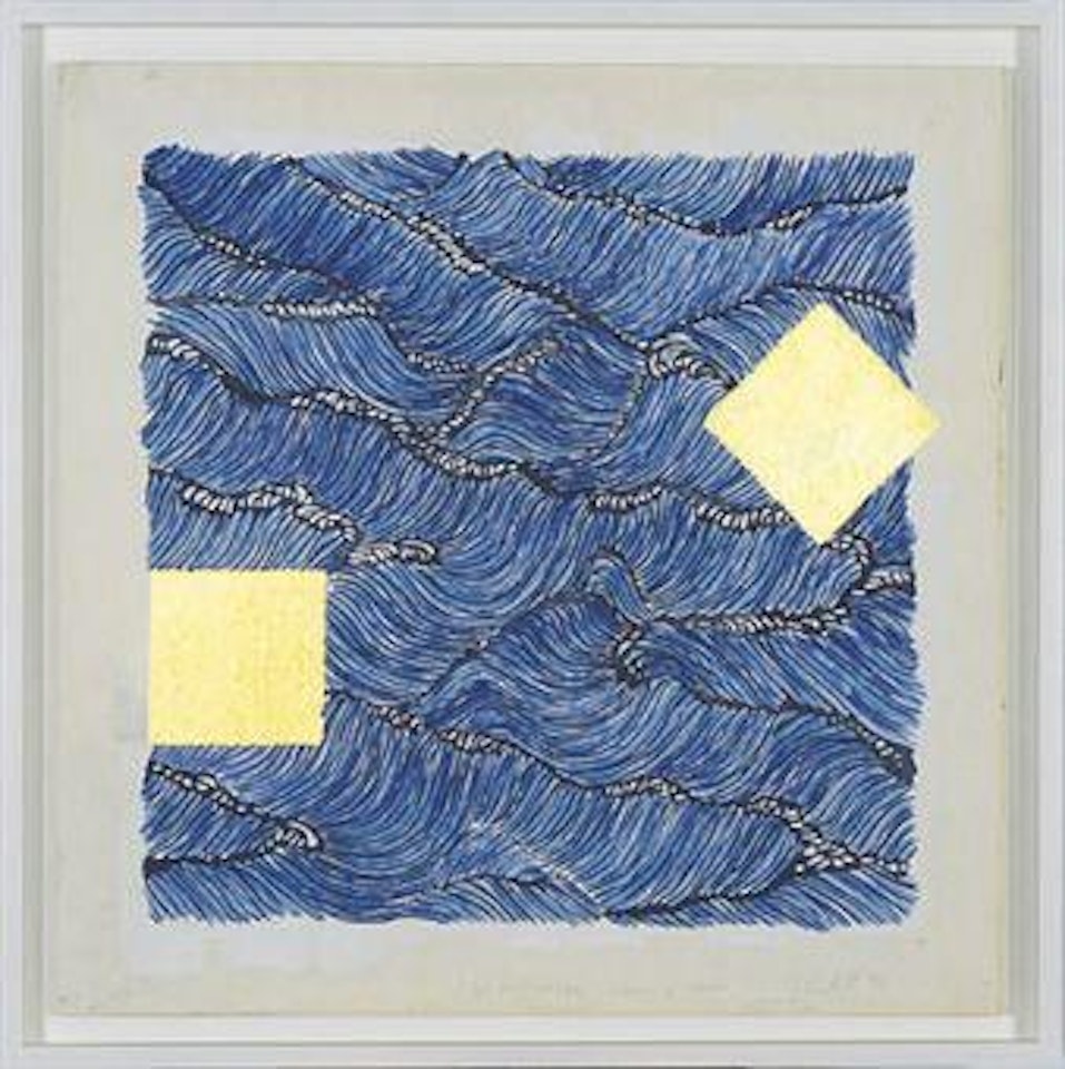 Untitled (Homan-Ji Series): Two works by Jennifer Bartlett