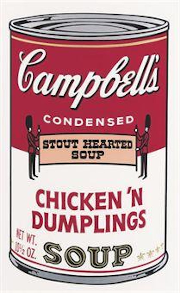 Chicken N'Dumplings, from Campbell's Soup II (F. & S. II.58) by Andy Warhol