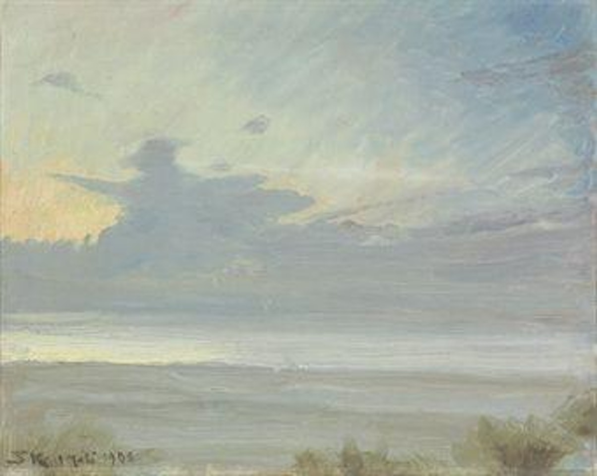 Beach at Skagen by Peder Severin Kröyer