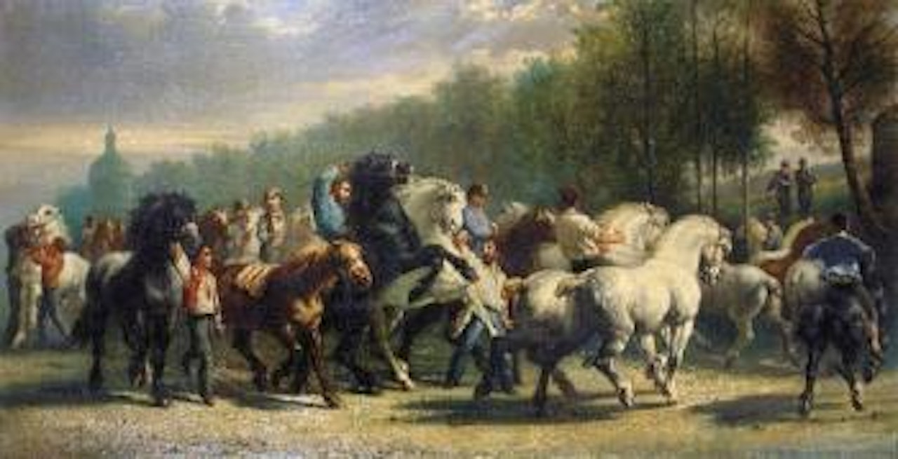 Marché aux chevaux by Rosa Bonheur