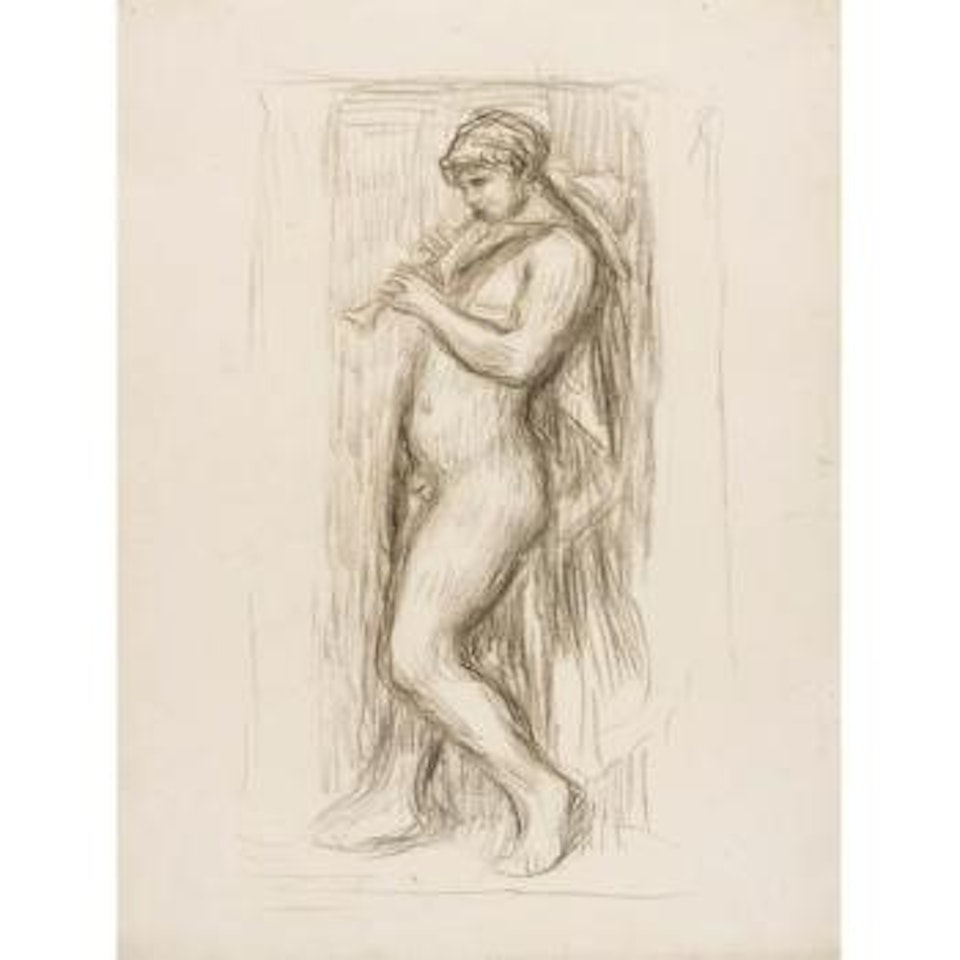 Le Joueur De Flûteau by Pierre-Auguste Renoir