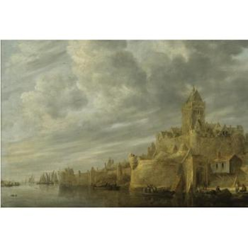A View Of The Valkhof In Nijmegen by Jan van Goyen