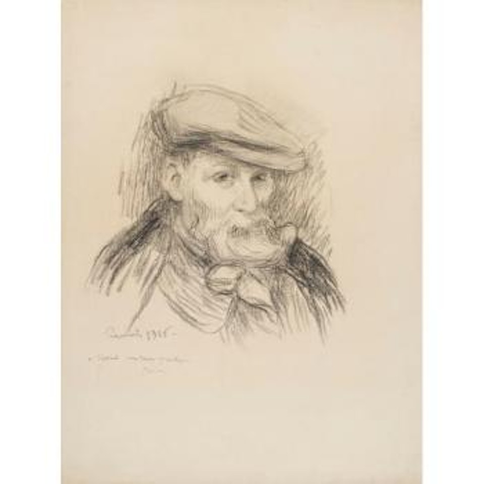 Autoportrait À La Casquette by Pierre-Auguste Renoir
